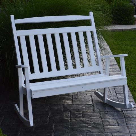 A L Furniture Poly Classic Double Rocker