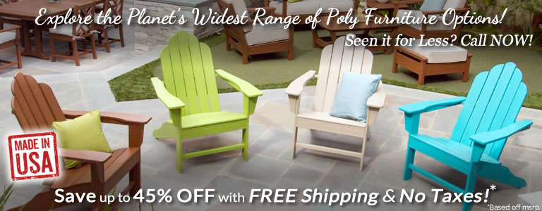 Shop Poly and Polywood Outdoor furniture by Collections