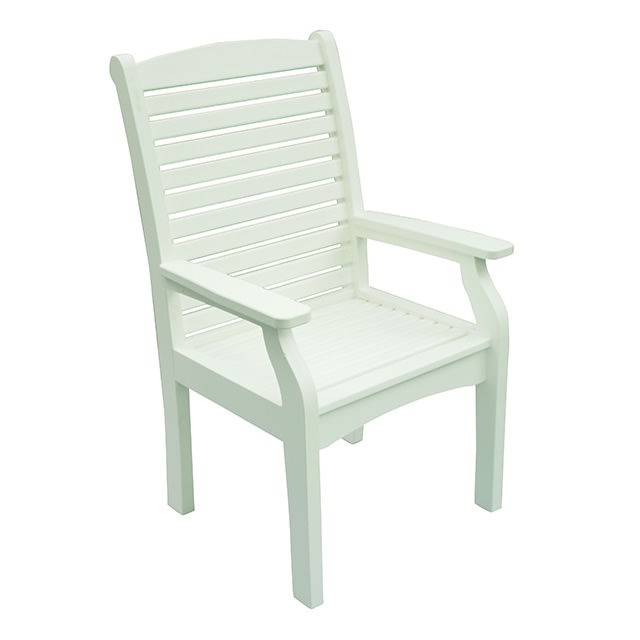 Upgrade Your Outdoor Dining With Berlin Gardens Classic Terrace Chair   Berlin Gardens Classic Terrace Dining Chair Single 