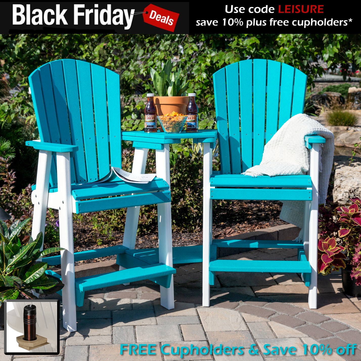 amish recycled plastic adirondack chairs