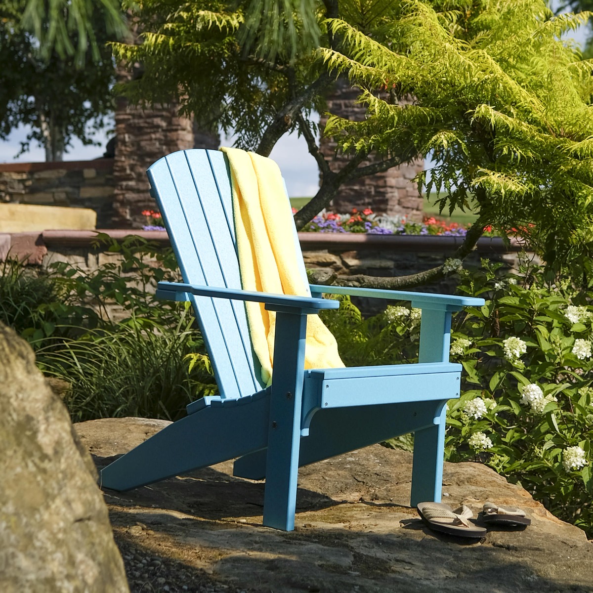 Relax In Style With Luxcraft Lakeside Adirondack Chair - Crestville 