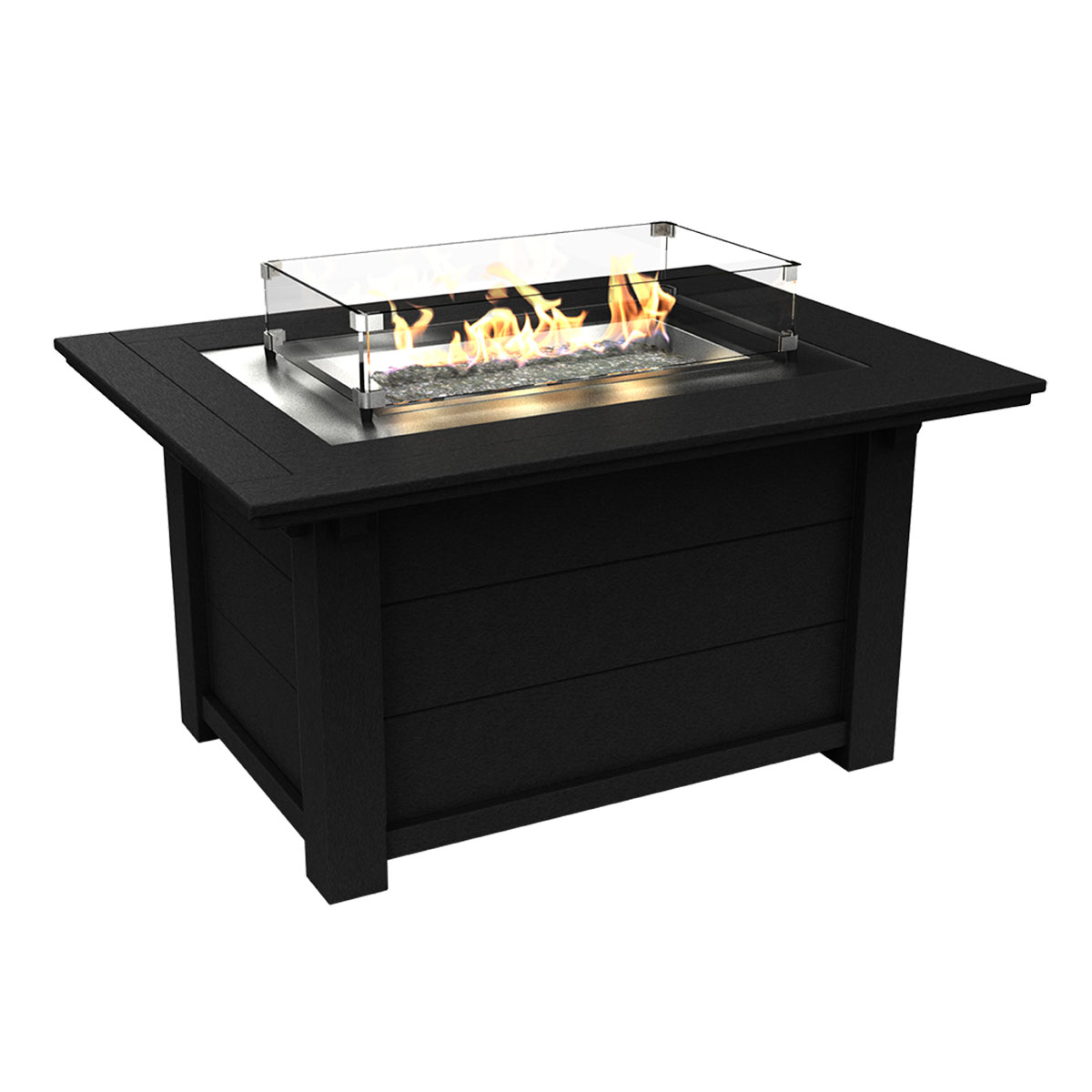 Transform Your Outdoor Space with a Stylish Rectangular Fire Table