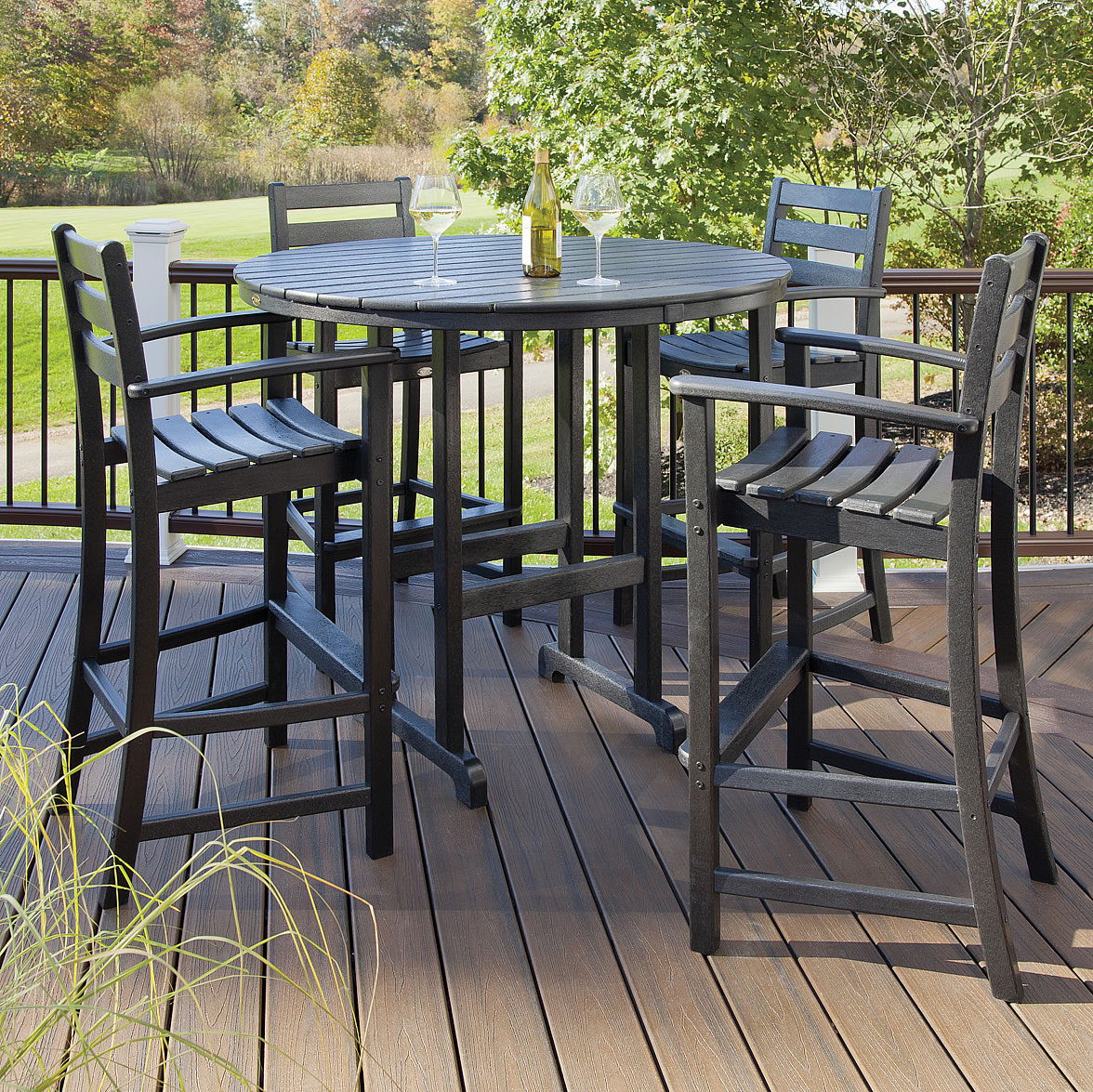 Outdoor setting high table hot sale