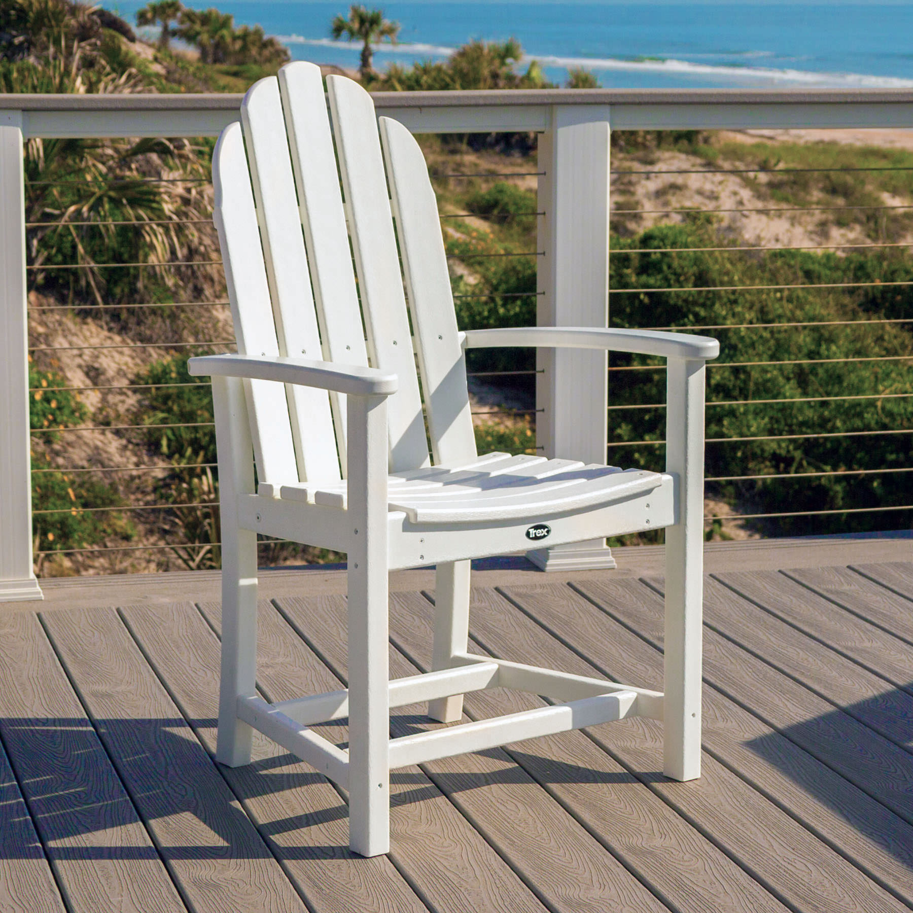 Trex Outdoor Furniture Cape Cod Adirondack Dining Chair