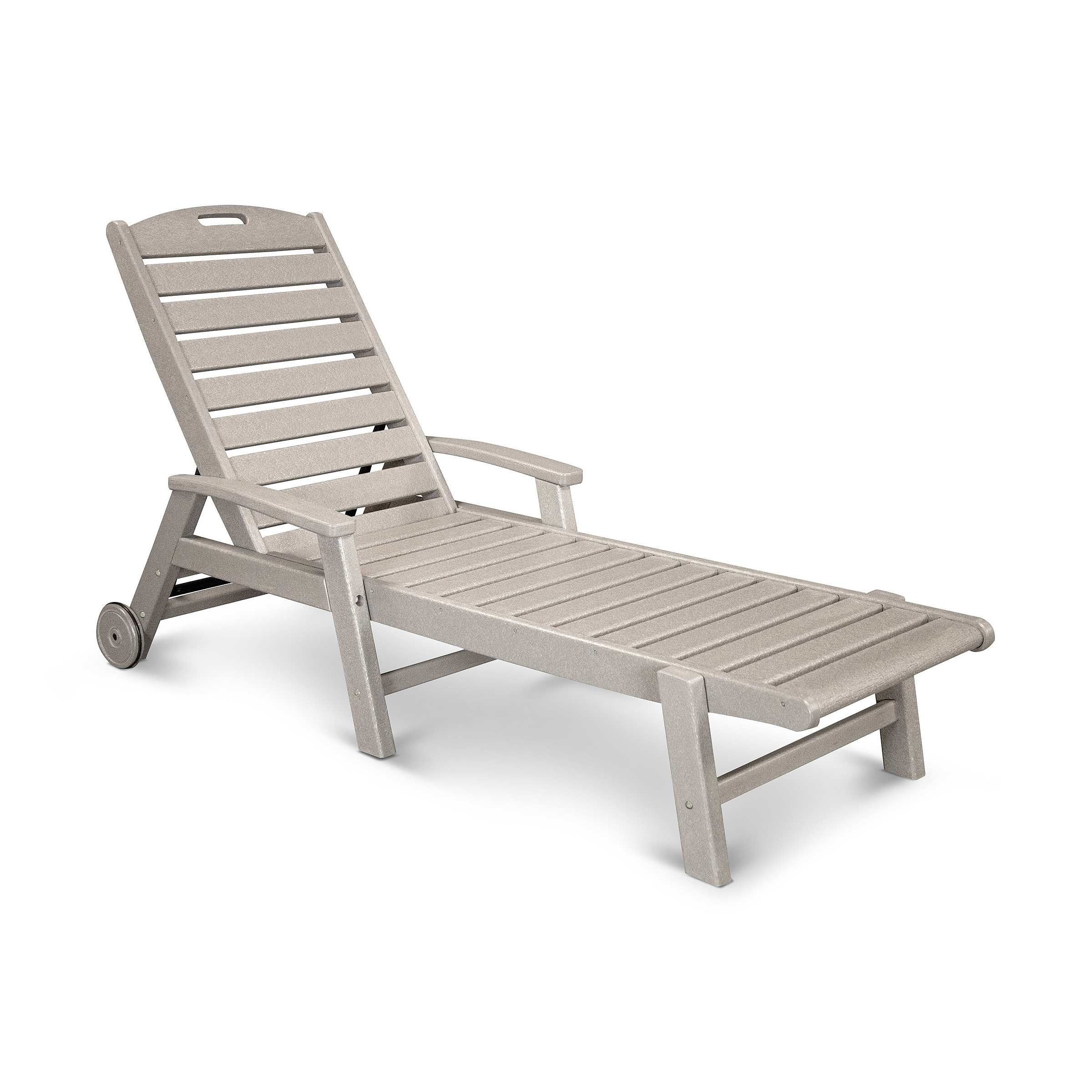 trex outdoor furniture recycled plastic yacht club chaise with arms